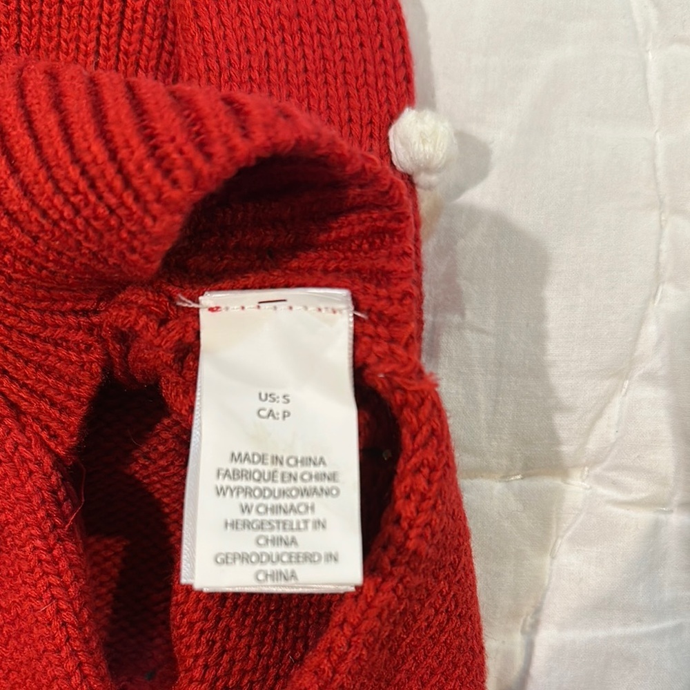 Martha Stewart Red and Green Dog Sweater - Picture 3 of 5
